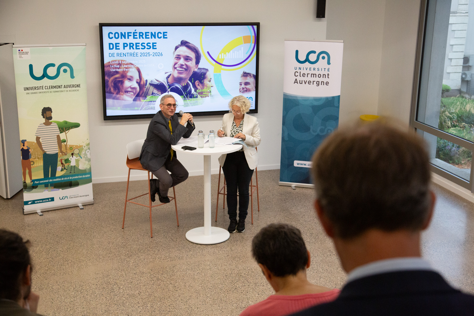 Conf��rence de presse de rentr��e 2025-26 des ��tudiants, 8 septembre 2025