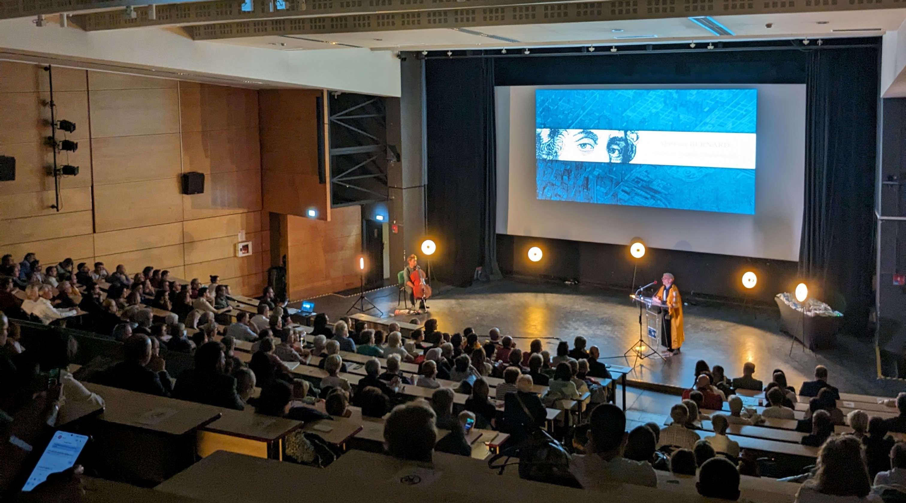 Allocution du Pr��sident Mathias Bernard.