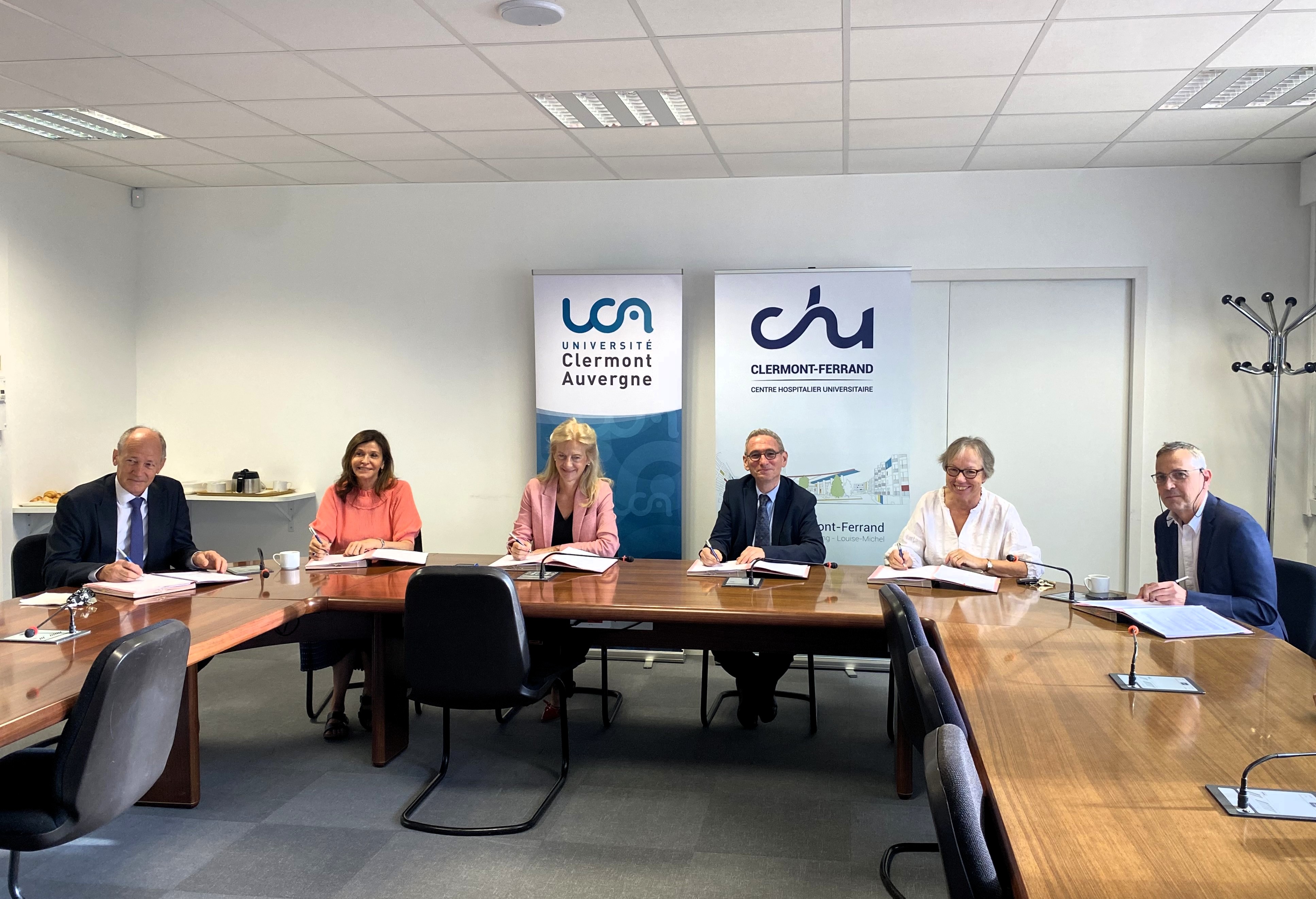 Signature de convention hospitalo-universitaire, 7 juillet 2025