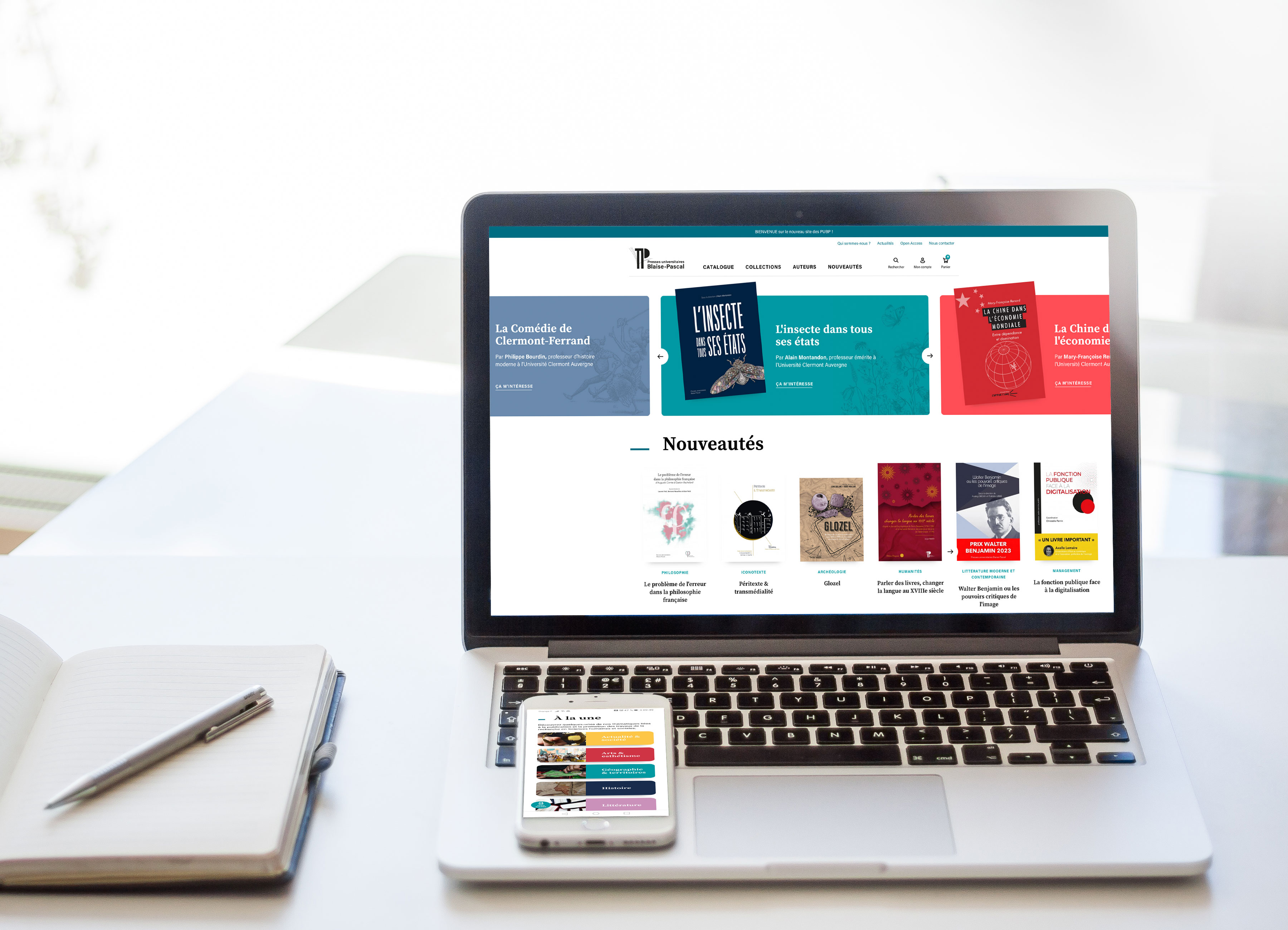 Une interface utilisateur et une pr��sentation enti��rement repens��es